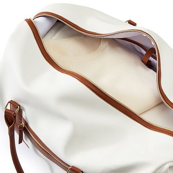 Concourse Vegan Leather Rolling Duffle