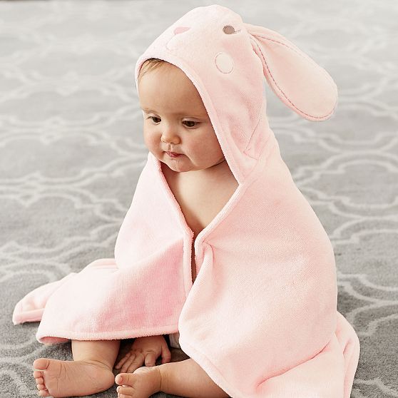 Pottery Barn Kids Baby Hooded Towel