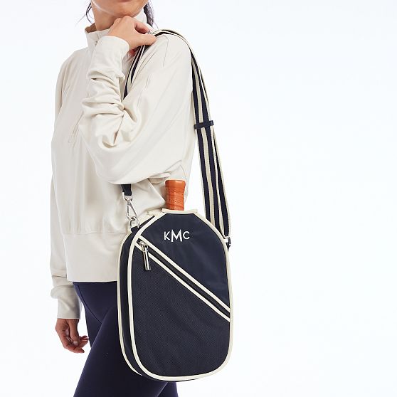 Sporty Stripe Pickleball Crossbody Bag