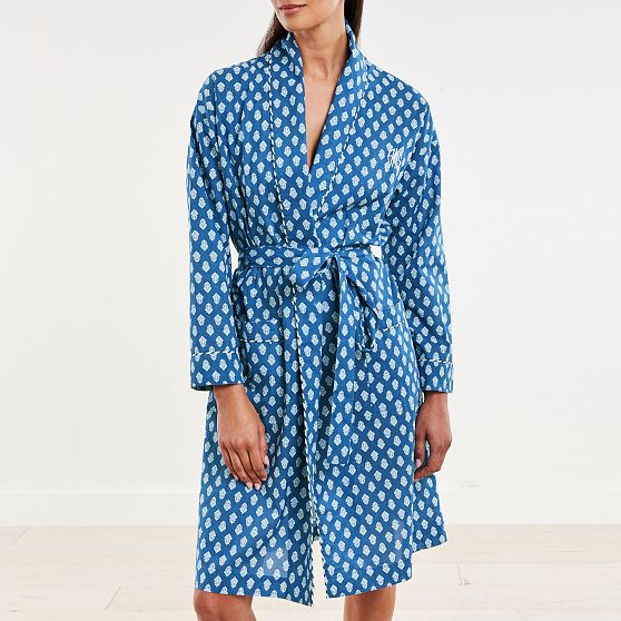 Block Print Robe