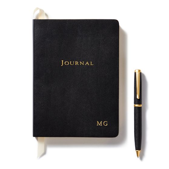 Leather Journal Gift Set