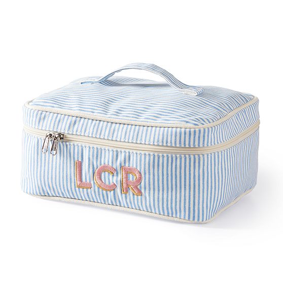 Pinstripe Travel Case