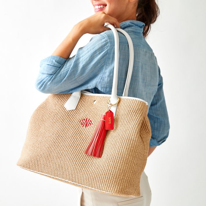 Italian Straw Handbag