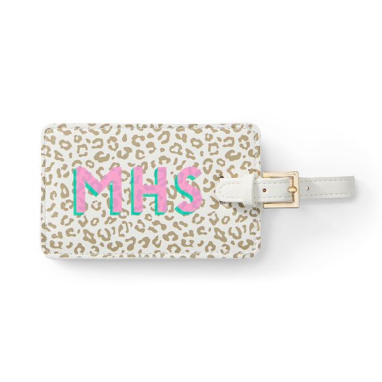 Patterned Luggage Tag