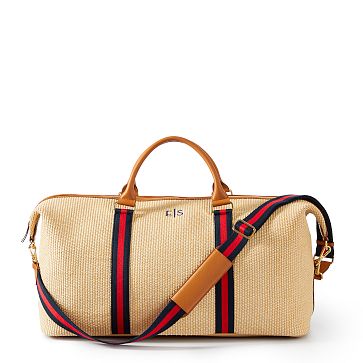 Raffia Twill Weekender Mark and Graham