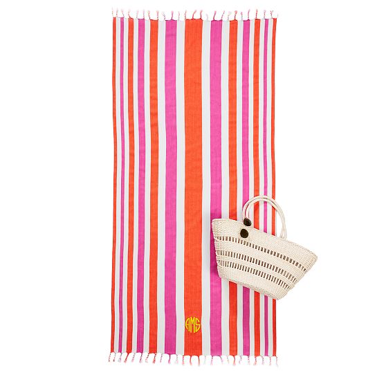 Striped Lightweight Turkish Towel