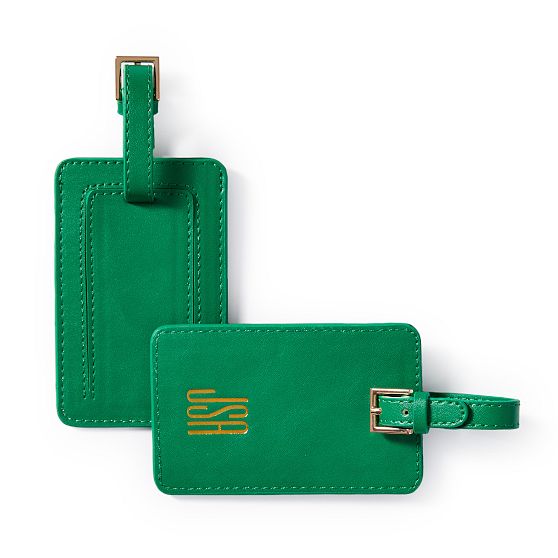 Fillmore Vegan Leather Luggage Tag and Passport Case