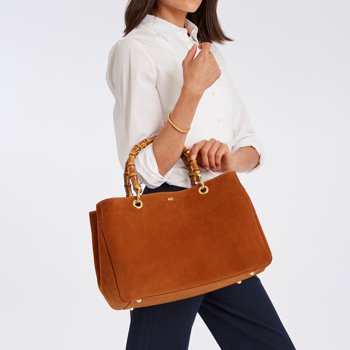 Bamboo Elisabetta Suede Handbag