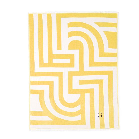 Johanna Howard Deco Cotton Throw Blanket