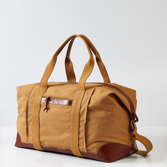 Canvas and Leather Weekender