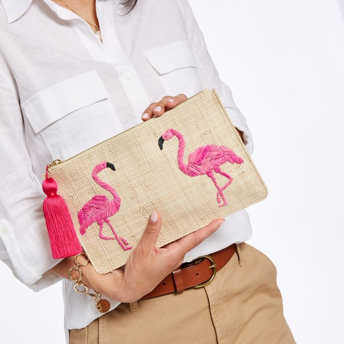 Raffia pouch online