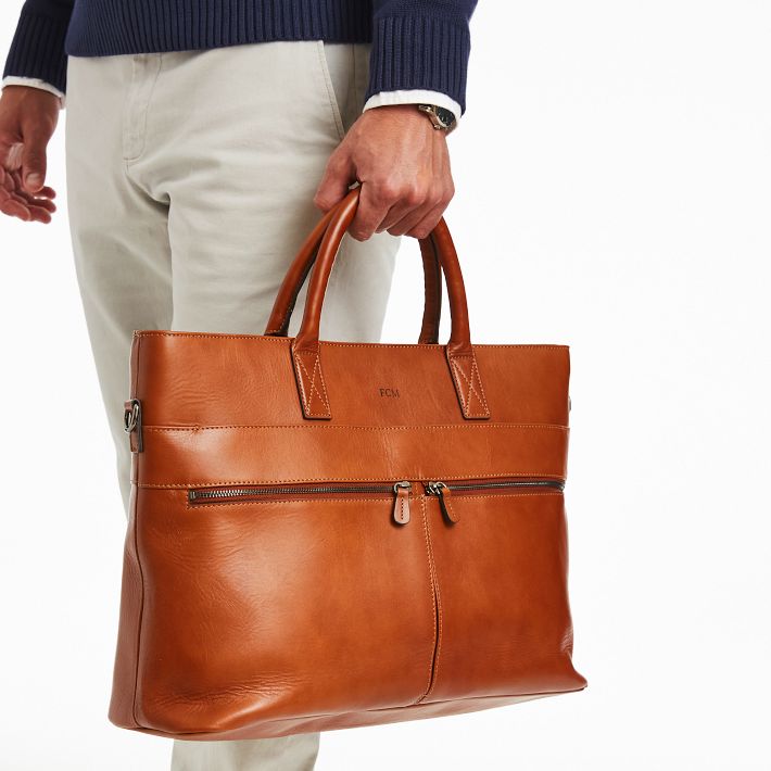 Graham Leather Briefcase Bag