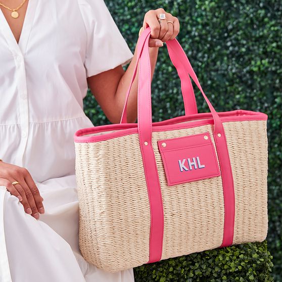 Palermo Straw Beach Tote