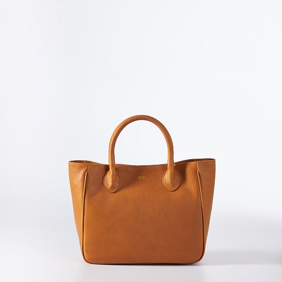 Elisabetta Leather Midi Handbag