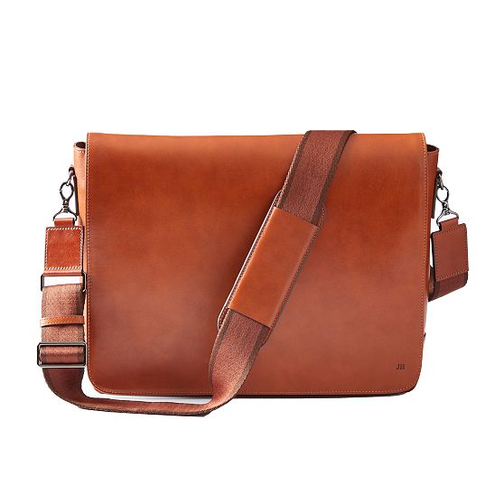 Graham Leather Messenger Bag