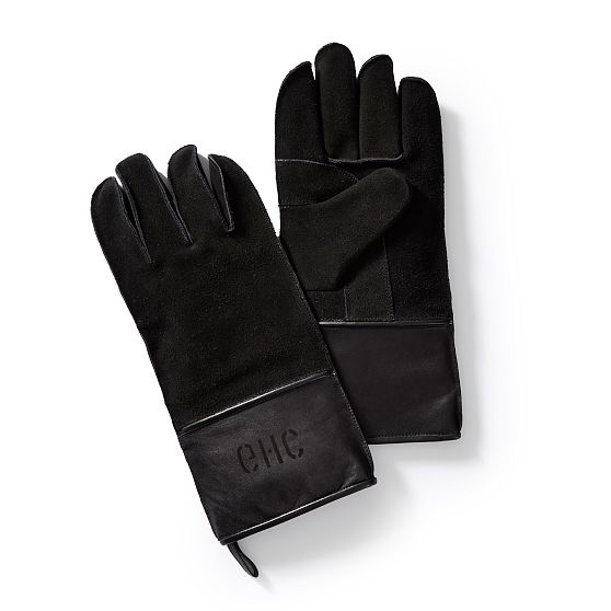 Leather and Suede BBQ Gloves