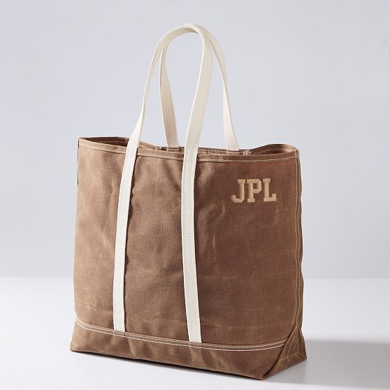 Mark &amp; Graham x Steele Waxed Canvas Tote