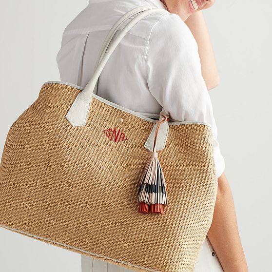 Italian Straw Handbag