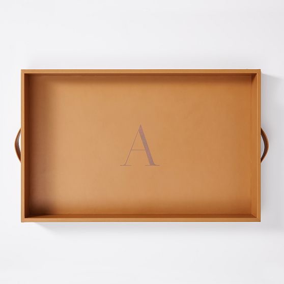 Montauk Leather Tray