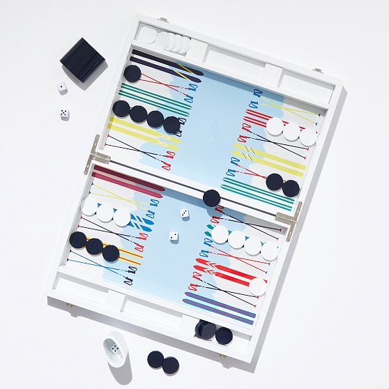 Ski Backgammon Game Set