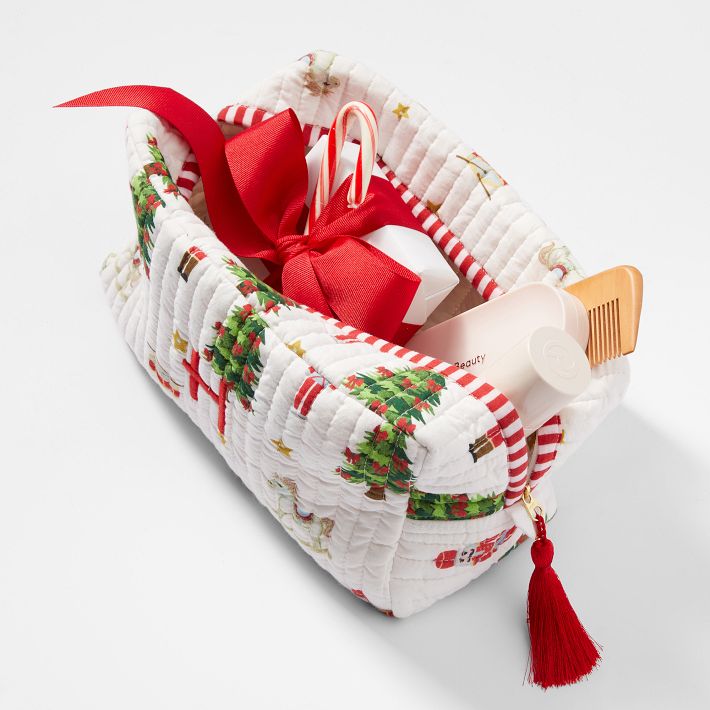 Holiday Quilted Pouch