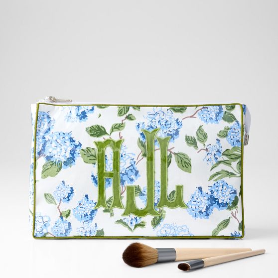 Clear Coated Applique Pouch