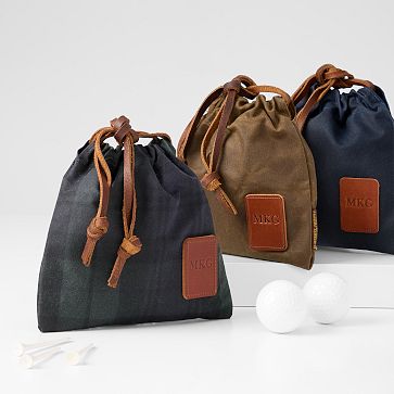 Waxed canvas drawstring bag sale