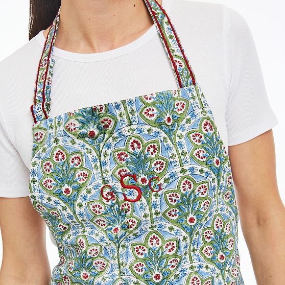 Mark &amp; Graham x Pencil &amp; Paper Co. Block Print Apron