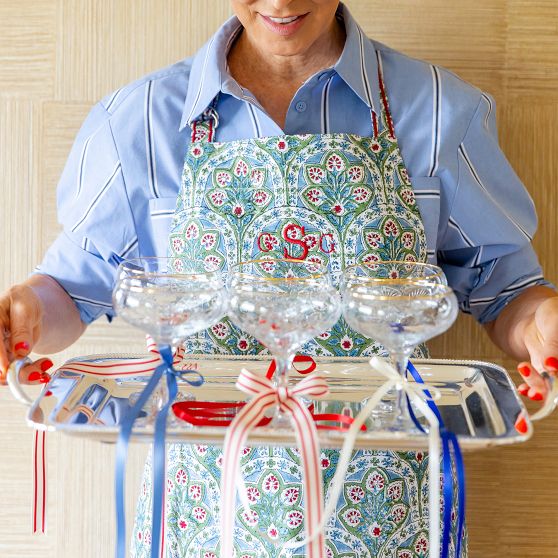 Mark &amp; Graham x Pencil &amp; Paper Co. Block Print Apron