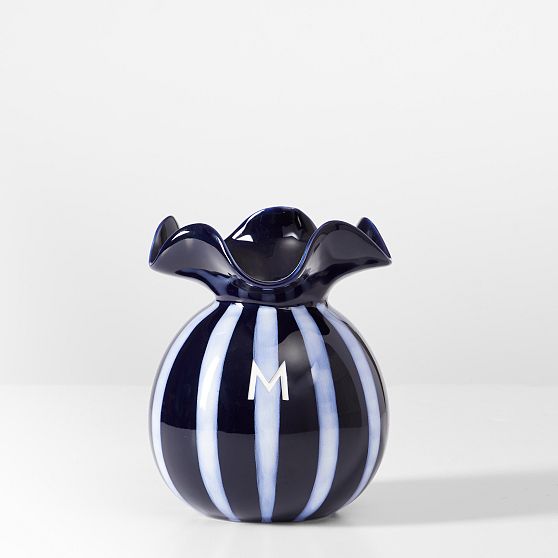 Ceramic Ruffle Vase