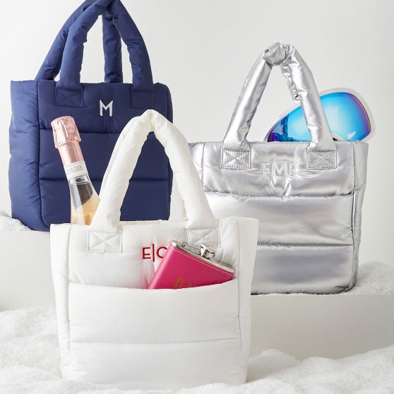 Lightweight Puffer Mini Tote