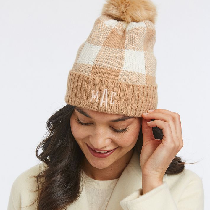 Faux Fur Pom Pom Hat