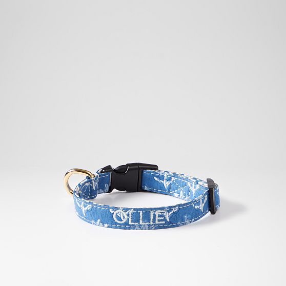 Block Print Dog Collar