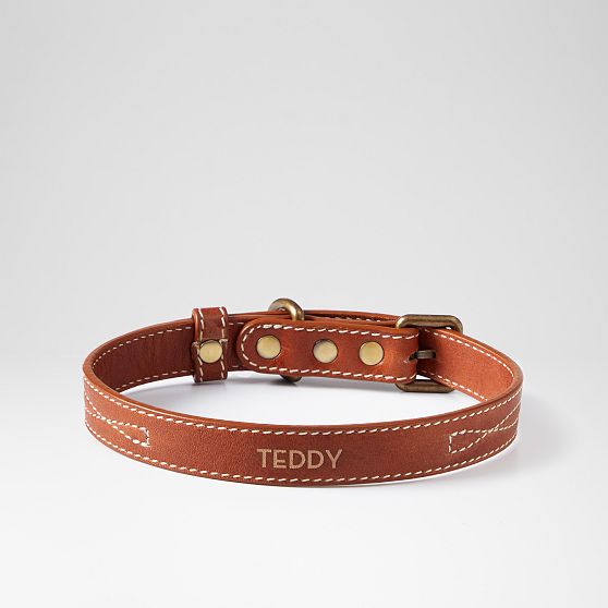 Carson Leather Dog Collar