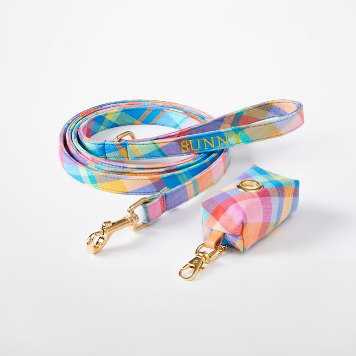 Classic Patterned Dog Leash Set