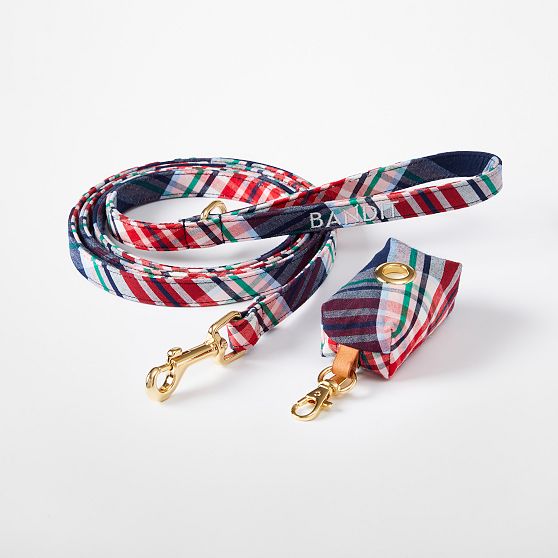 Classic Patterned Dog Leash Set