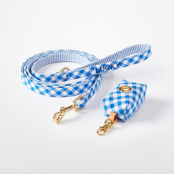 Classic Patterned Dog Leash Set