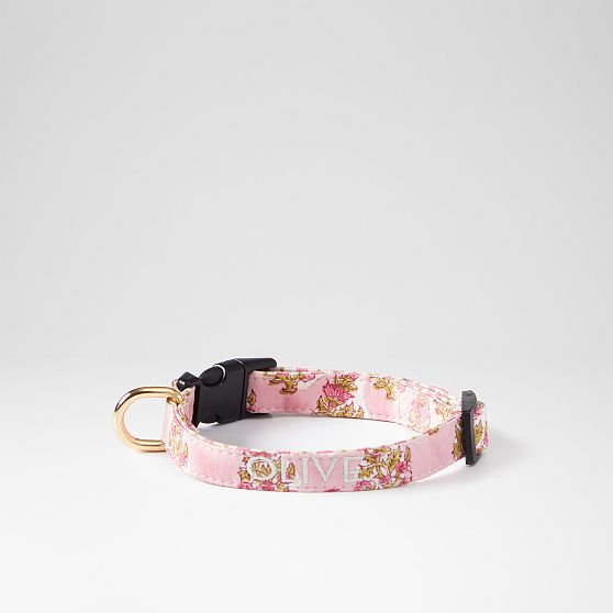 Block Print Dog Collar