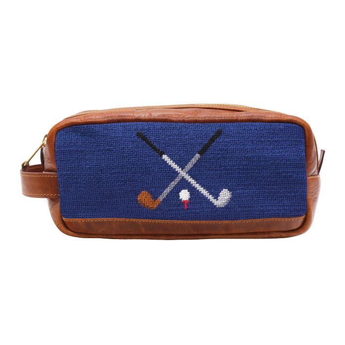 Smathers &amp; Branson Needlepoint Travel Pouch