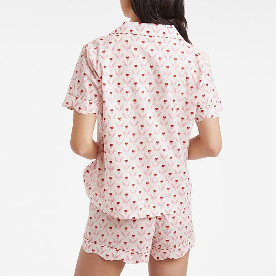 Block Print Short Pajama Set