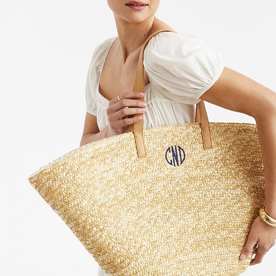 Marina Oversized Straw Tote