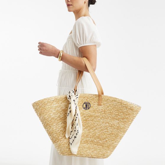 Marina Oversized Straw Tote