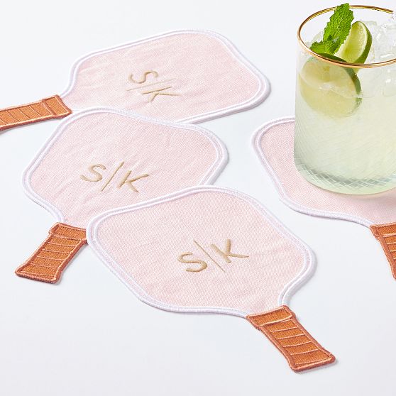 Sports Icon Cocktail Napkins, Set of 4