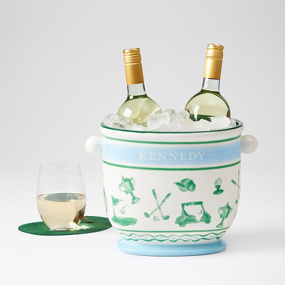 Ceramic Sports Wine Bucket