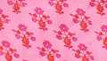 Hot Pink Block Print