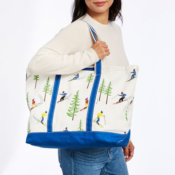 Winter Canvas Tote Bag
