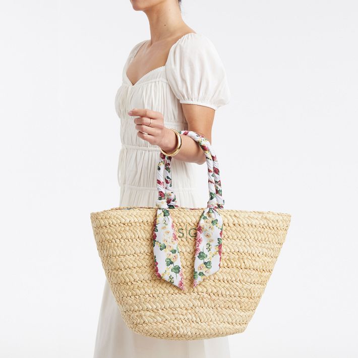 Sanderson Ribbon Wrapped Beach Tote