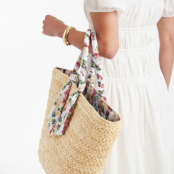 Sanderson Ribbon Wrapped Beach Tote