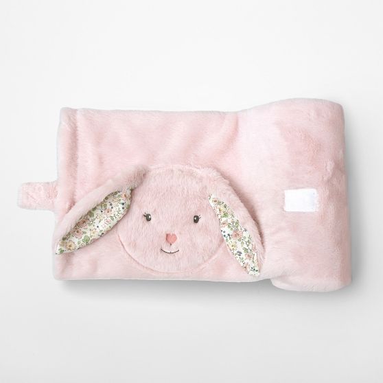 Plush Animal Baby Blanket, Bunny