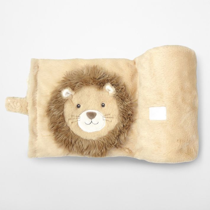 Plush Animal Baby Blanket